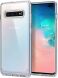 Защитный чехол Spigen SGP Ultra Hybrid для Samsung Galaxy S10 Plus (G975) - Crystal Clear. Фото 1 из 7