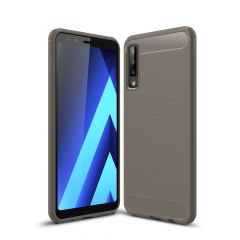 Защитный чехол UniCase Carbon для Samsung Galaxy A7 2018 (A750) - Grey