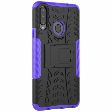 Захисний чохол UniCase Hybrid X для Samsung Galaxy A20s (A207) - Purple