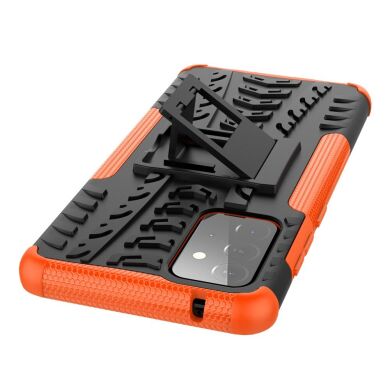 Защитный чехол UniCase Hybrid X для Samsung Galaxy A72 (А725) - Orange