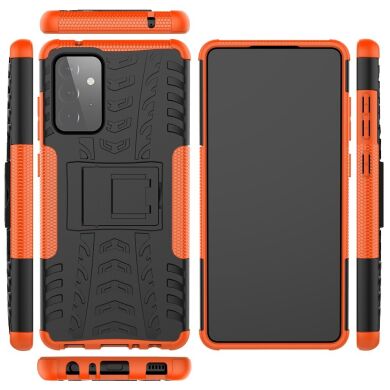 Защитный чехол UniCase Hybrid X для Samsung Galaxy A72 (А725) - Orange