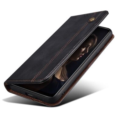 Защитный чехол UniCase Leather Wallet для Samsung Galaxy S24 - Black