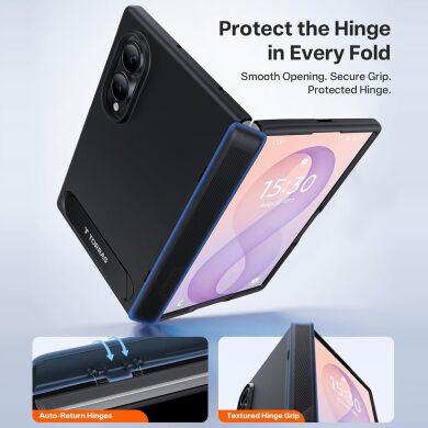 Захисний комплект TORRAS Ostand L1 (with MagSafe) для Samsung Galaxy Fold 8 - Purple