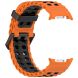 Ремінець Deexe Ocean Strap для Samsung Galaxy Watch 8 (40/44mm) / 8 Classic - Orange / Black