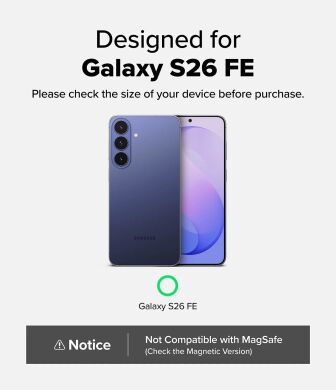 Захисний чохол Ringke Fusion для Samsung Galaxy S26 FE (8800380463622) - Clear