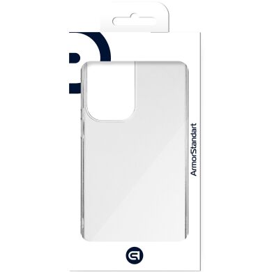 Силиконовый (TPU) чехол ArmorStandart Air Force для Samsung Galaxy S23 Ultra - Transparent