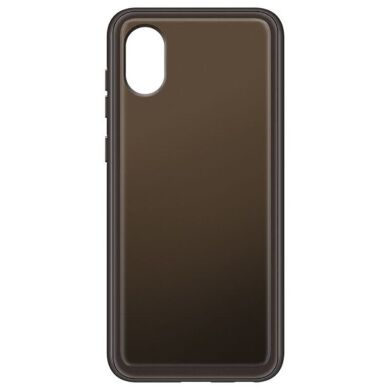 Захисний чохол Soft Clear Cover для Samsung Galaxy A03 Core (A032) EF-QA032TBEGRU - Black