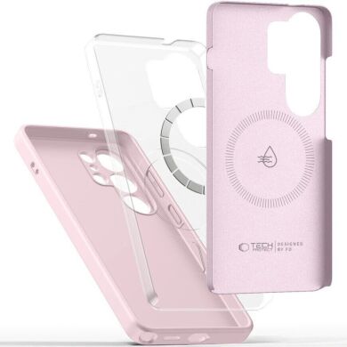 Захисний чохол Tech-Protect Silicone MagSafe для Samsung Galaxy S26 Ultra (S948) - Pink Pearl