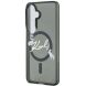 Захисний чохол Karl Lagerfeld IML Choupettes Karl Script Logo MagSafe для Samsung Galaxy S26 (KLHMS26S5HKSCAK) - Black