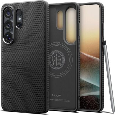 Защитный чехол Spigen Liquid Air (MagFit) для Samsung Galaxy S26 Ultra (S948) ACS10674 - Matte Black