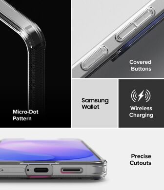 Захисний чохол Ringke Fusion для Samsung Galaxy S26 FE (8800380463622) - Clear