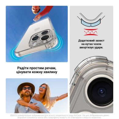 Силиконовый (TPU) чехол ArmorStandart Air Force для Samsung Galaxy A07 (A075) - Transparent