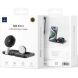 Беспроводное зарядное устройство WIWU Wi-W028 QI2 3 in 1 (15W) - Black. Фото 5 из 5