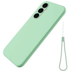 Захисний чохол Deexe Silicone Case для Samsung Galaxy A25 (A256) - Green