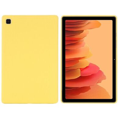 Защитный чехол Deexe Silicone Shell для Samsung Galaxy Tab A7 10.4 (2020) - Yellow