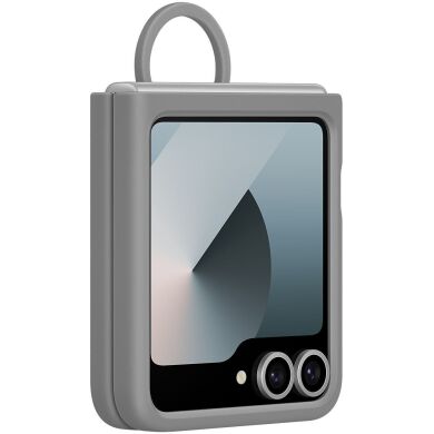 Захисний чохол Silicone Case (FF) для Samsung Galaxy Flip 6 (EF-PF741TJEGUA) - Gray