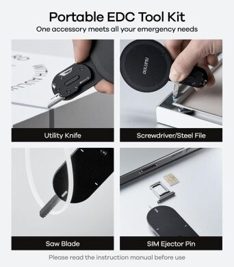 Магнітний тримач AULUMU G05 Pro Multi-Function Mag Kickstand - Black