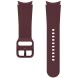 Оригинальный ремешок Sport Band (Size S/M) для Samsung Galaxy Watch 4 / 4 Classic / 5 / 5 Pro / 6 / 6 Classic (ET-SFR86SEEGWW) - Burgundy. Фото 1 из 3