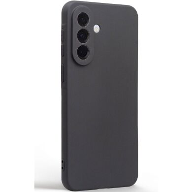 Силіконовий (TPU) чохол ArmorStandart Matte Slim Fit для Samsung Galaxy A37 (A376) - Black