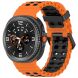 Ремінець Deexe Ocean Strap для Samsung Galaxy Watch 8 (40/44mm) / 8 Classic - Orange / Black