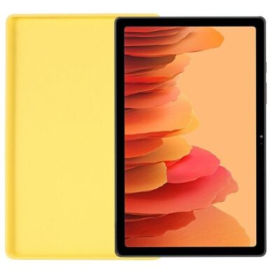 Защитный чехол Deexe Silicone Shell для Samsung Galaxy Tab A7 10.4 (2020) - Yellow