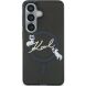 Захисний чохол Karl Lagerfeld IML Choupettes Karl Script Logo MagSafe для Samsung Galaxy S26 (KLHMS26S5HKSCAK) - Black