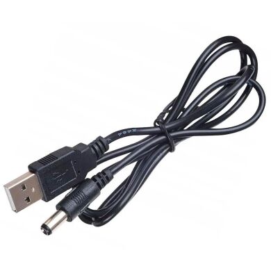 Кабель ArmorStandart USB to DC 5.5x2.1 мм (5V, 1m) - Black
