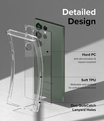 Захисний чохол RINGKE Fusion для Samsung Galaxy S23 Ultra (S918) - Clear