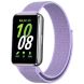 Ремінець Deexe Nylon Loop для Samsung Galaxy Fit 3 - Purple