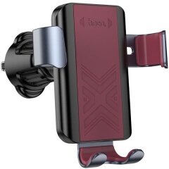 Автомобільний тримач Hoco H70 Gamble Gravity - Black / Red