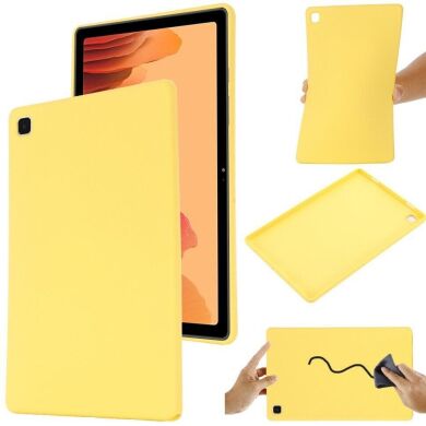 Защитный чехол Deexe Silicone Shell для Samsung Galaxy Tab A7 10.4 (2020) - Yellow