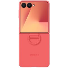 Защитный чехол Ring Case (Silicone) для Samsung Galaxy Flip 7 (EF-PF766TREGUA) - Red