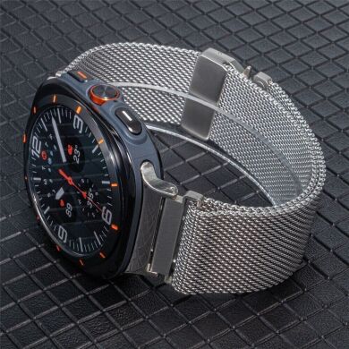 Ремешок Reframe Milanese Mesh для Samsung Galaxy Watch 8 (40/44mm) / 8 Classic - Silver