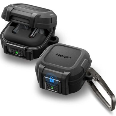 Захисний чохол Spigen Lock Fit для Samsung Galaxy Buds 4 / Buds 4 Pro (ACS11202) - Matte Black