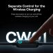 Автомобильное зарядное устройство Baseus CW01 Magnetic Wireless Charging Car Mount (40W) SUCX040001 - Black. Фото 12 из 29