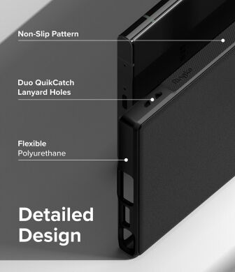 Захисний чохол Ringke Onyx для Samsung Galaxy S23 Ultra (S918) 8809919300384 - Black