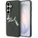 Захисний чохол Karl Lagerfeld IML Choupettes Karl Script Logo MagSafe для Samsung Galaxy S26 (KLHMS26S5HKSCAK) - Black