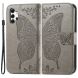 Чехол UniCase Butterfly Pattern для Samsung Galaxy A73 (A736) - Grey. Фото 1 из 10