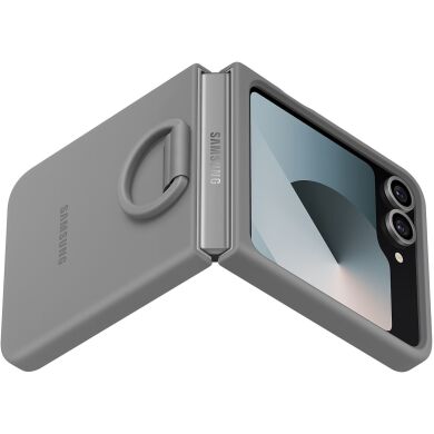 Защитный чехол Silicone Case (FF) для Samsung Galaxy Flip 6 (EF-PF741TJEGUA) - Gray