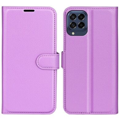 Чехол-книжка Deexe Book Type для Samsung Galaxy M33 (M336) - Purple