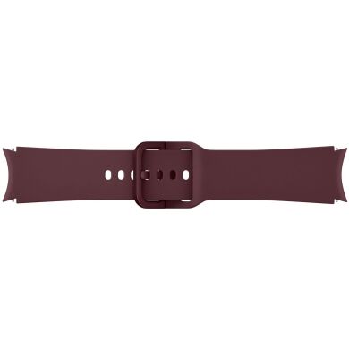 Оригинальный ремешок Sport Band (Size S/M) для Samsung Galaxy Watch 4 / 4 Classic / 5 / 5 Pro / 6 / 6 Classic (ET-SFR86SEEGWW) - Burgundy