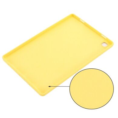 Защитный чехол Deexe Silicone Shell для Samsung Galaxy Tab A7 10.4 (2020) - Yellow