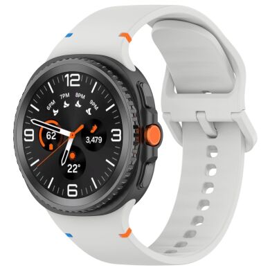 Ремешок ArmorStandart Soft Silicone (S/M) для Samsung Galaxy Watch 8 (40/44mm) / 8 Classic - Light Grey