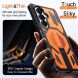 Защитный чехол Deexe Tank Stand для Samsung Galaxy Fold 8 Ultra / Fold 7 - Orange. Фото 8 из 10