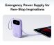 Зовнішній акумулятор Baseus QPow 3 45W (10000mAh) + кабель Type-C + Lightning (E0028C01) - White