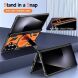 Защитный чехол Deexe Tank Stand для Samsung Galaxy Fold 8 Ultra / Fold 7 - Orange. Фото 9 из 10