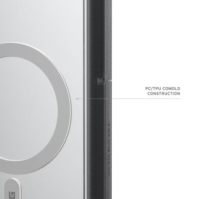 Ударопрочный чехол URBAN ARMOR GEAR Trooper MagSafe для Samsung Galaxy S26 Plus (S947) 214517114G31 - Clear / Ash