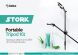 Штатив із кільцевою лампою Gelius Pro Portable Tripod Kit LED Stork (GP-PT-002) - Black