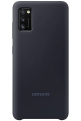 Чохол Silicone Cover для Samsung Galaxy A41 (A415) EF-PA415TBEGRU - Black