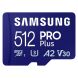 Карта памяти MicroSDXC Samsung PRO Plus 512GB (MB-MD512SA/EU). Фото 4 из 12